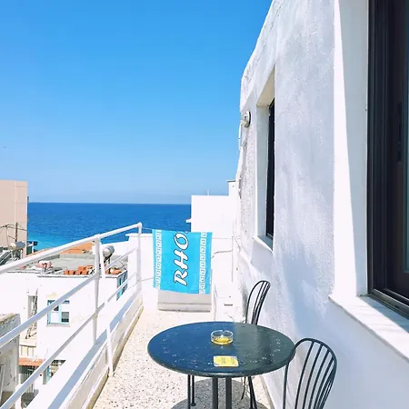 Loft For 2 In Rhodes Town Near Elli *