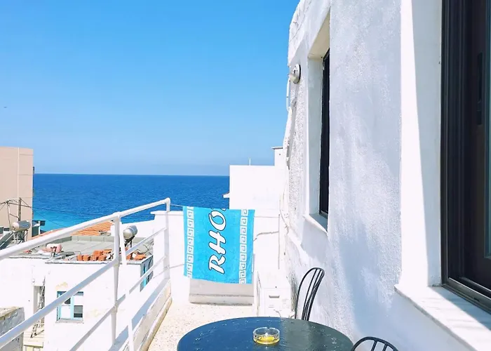 Loft For 2 In Rhodes Town Near Elli *