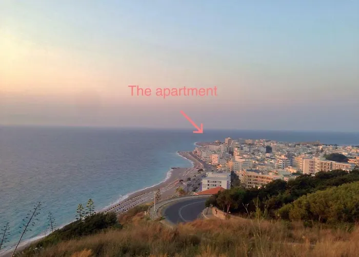 Loft For 2 In Rhodes Town Near Elli Rhodes City